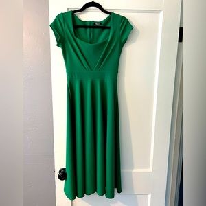 Kelly Green Top Vintage retro dress